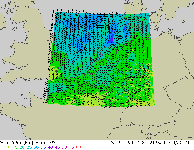 Wind 50 m Harm .025 wo 05.06.2024 01 UTC