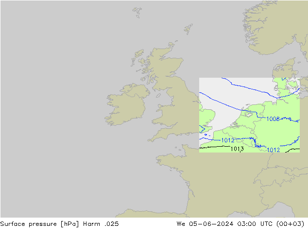 Bodendruck Harm .025 Mi 05.06.2024 03 UTC