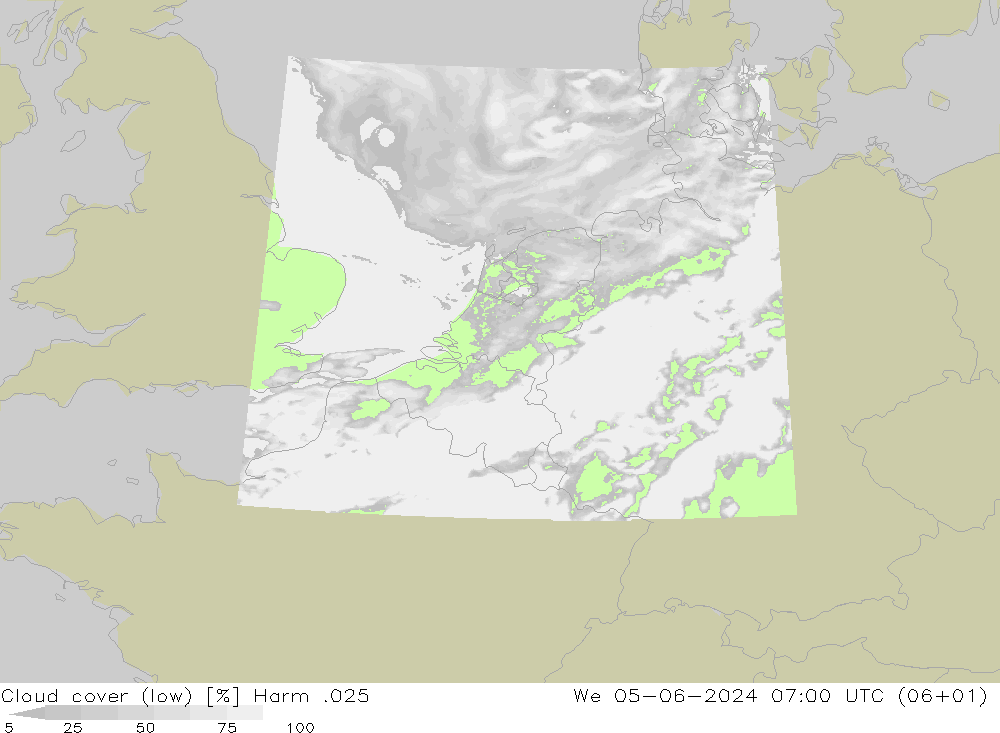 nízká oblaka Harm .025 St 05.06.2024 07 UTC