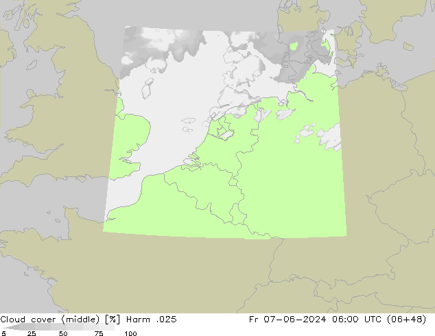 Bewolking (Middelb.) Harm .025 vr 07.06.2024 06 UTC