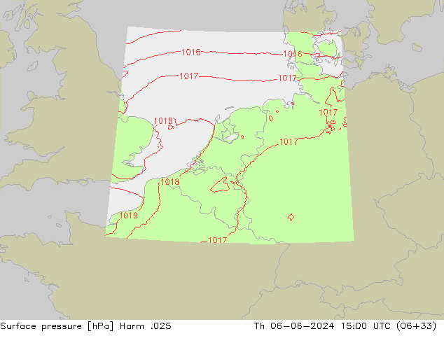 pressão do solo Harm .025 Qui 06.06.2024 15 UTC