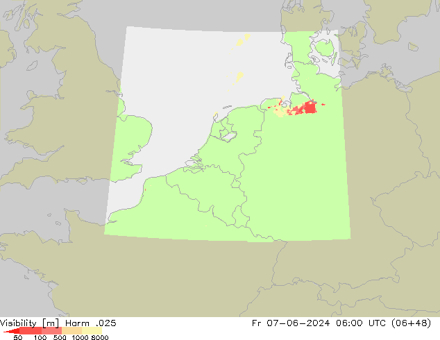 Visibilità Harm .025 ven 07.06.2024 06 UTC