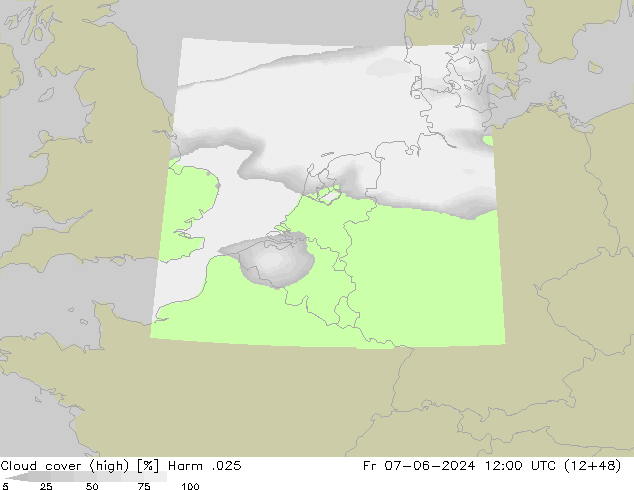 Nubes altas Harm .025 vie 07.06.2024 12 UTC