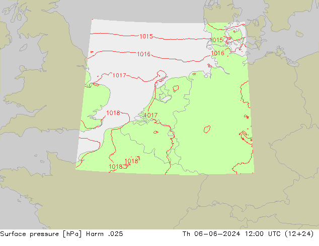 Presión superficial Harm .025 jue 06.06.2024 12 UTC