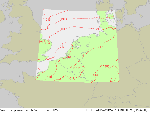 Yer basıncı Harm .025 Per 06.06.2024 18 UTC