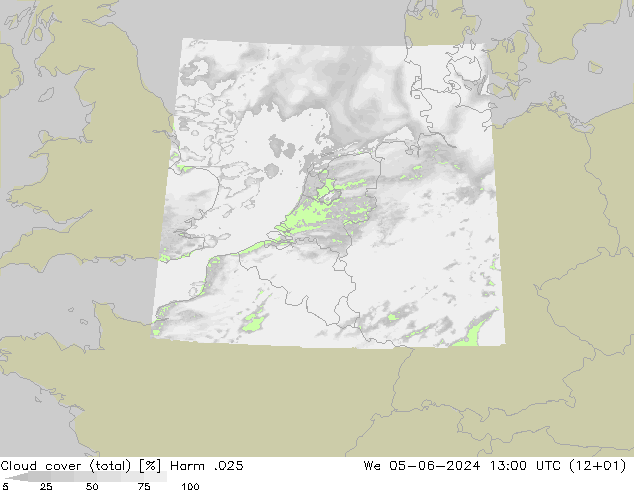 nuvens (total) Harm .025 Qua 05.06.2024 13 UTC