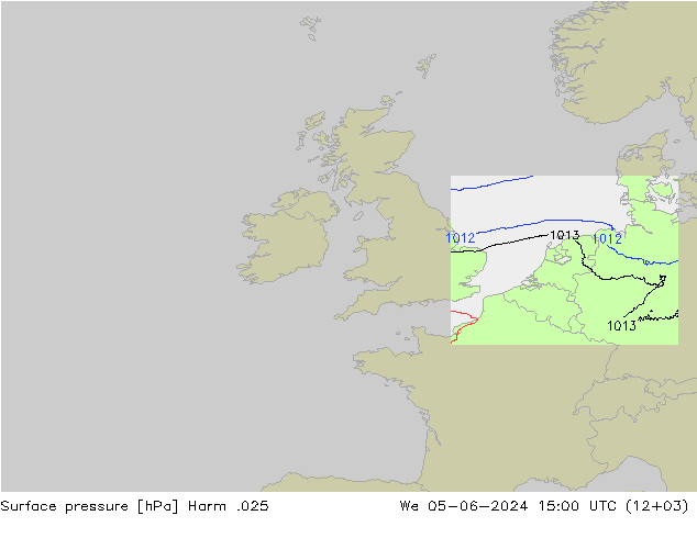 Bodendruck Harm .025 Mi 05.06.2024 15 UTC