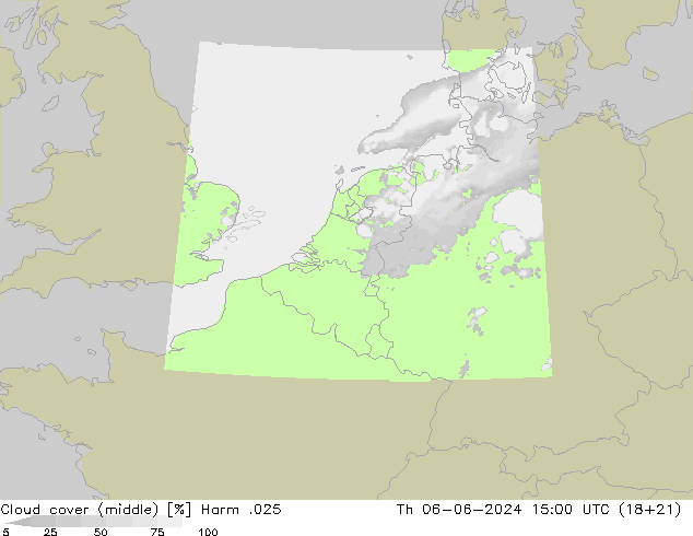 Wolken (mittel) Harm .025 Do 06.06.2024 15 UTC