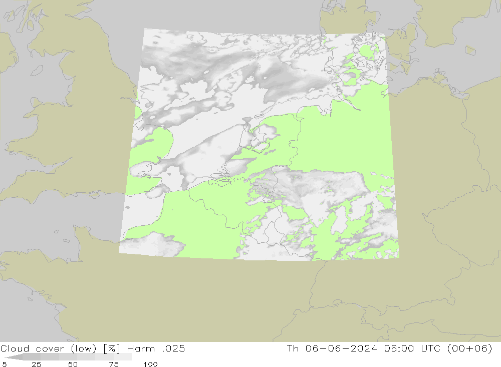 Wolken (tief) Harm .025 Do 06.06.2024 06 UTC