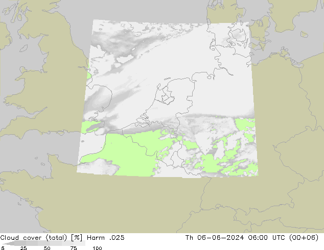 Nubi (totali) Harm .025 gio 06.06.2024 06 UTC