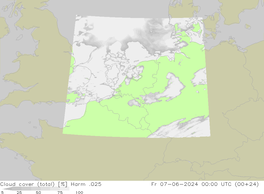 nuvens (total) Harm .025 Sex 07.06.2024 00 UTC