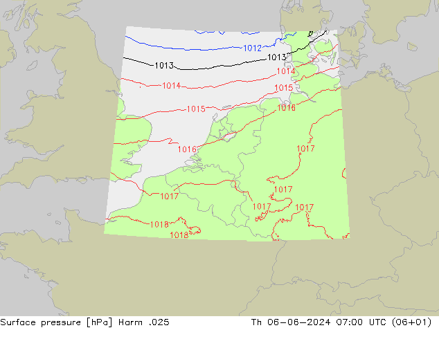 Presión superficial Harm .025 jue 06.06.2024 07 UTC