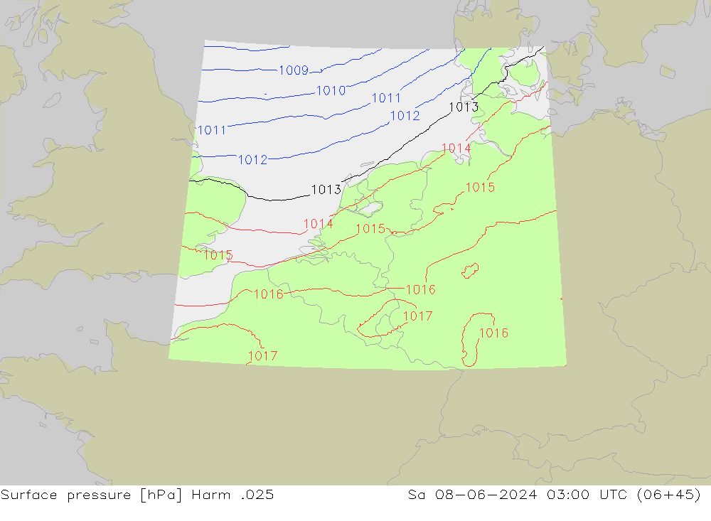 Yer basıncı Harm .025 Cts 08.06.2024 03 UTC