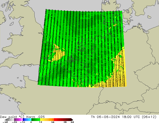 Rosný bod Harm .025 Čt 06.06.2024 18 UTC