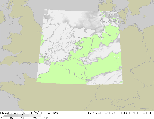 Bulutlar (toplam) Harm .025 Cu 07.06.2024 00 UTC