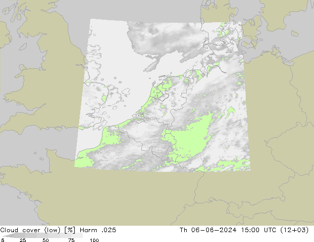 Nubes bajas Harm .025 jue 06.06.2024 15 UTC