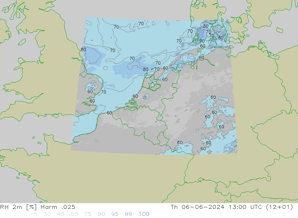 RH 2m Harm .025  06.06.2024 13 UTC