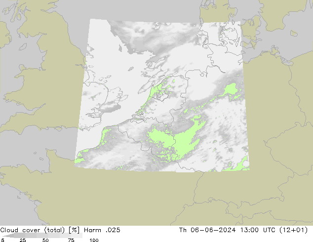 Bulutlar (toplam) Harm .025 Per 06.06.2024 13 UTC