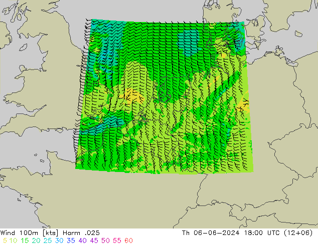 Wind 100m Harm .025 Do 06.06.2024 18 UTC