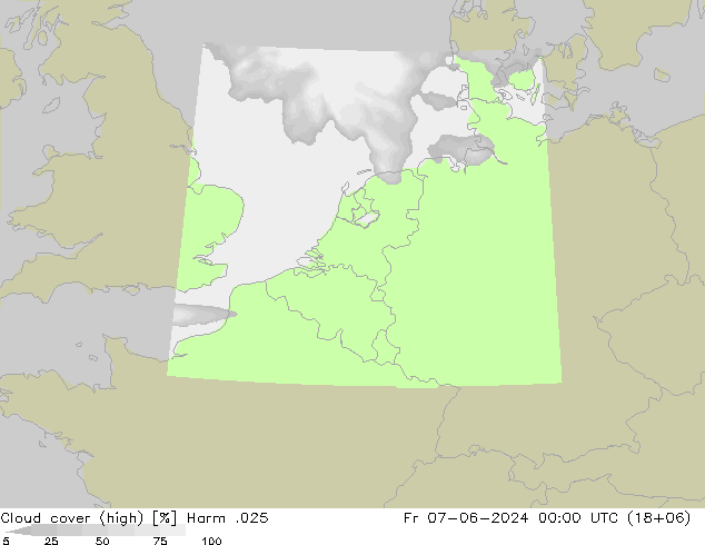 zachmurzenie (wysokie) Harm .025 pt. 07.06.2024 00 UTC