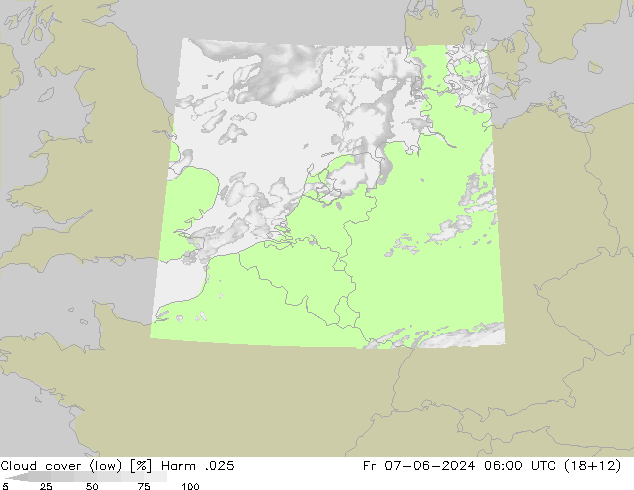 Wolken (tief) Harm .025 Fr 07.06.2024 06 UTC