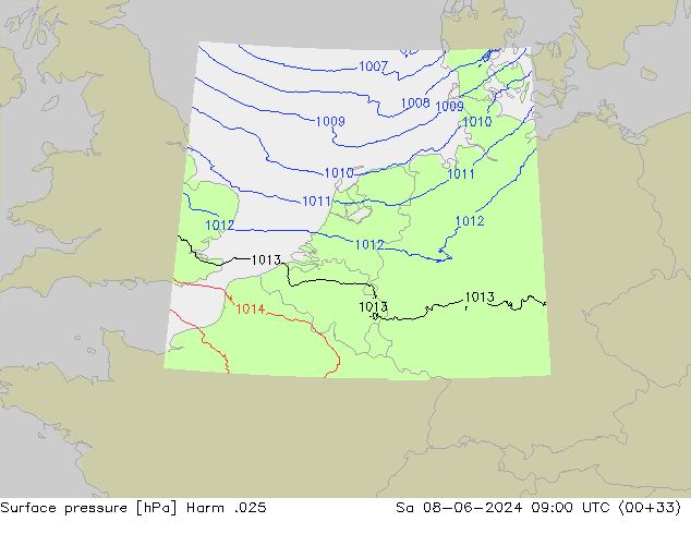 pressão do solo Harm .025 Sáb 08.06.2024 09 UTC