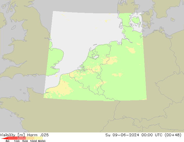 Dohlednost Harm .025 Ne 09.06.2024 00 UTC