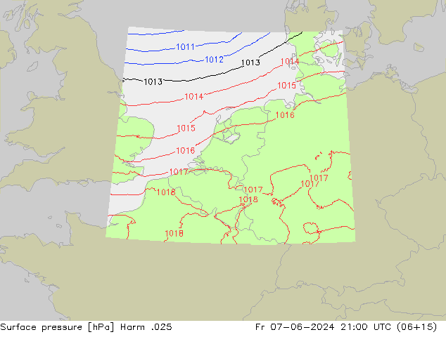 Yer basıncı Harm .025 Cu 07.06.2024 21 UTC