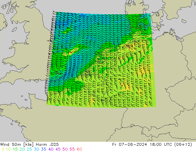 Wind 50m Harm .025 Fr 07.06.2024 18 UTC