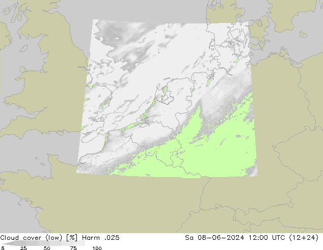 Nubi basse Harm .025 sab 08.06.2024 12 UTC