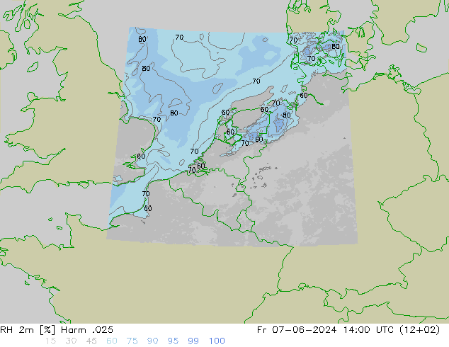 RH 2m Harm .025 Pá 07.06.2024 14 UTC