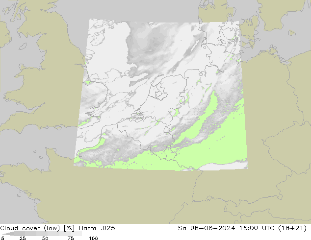 Bulutlar (düşük) Harm .025 Cts 08.06.2024 15 UTC