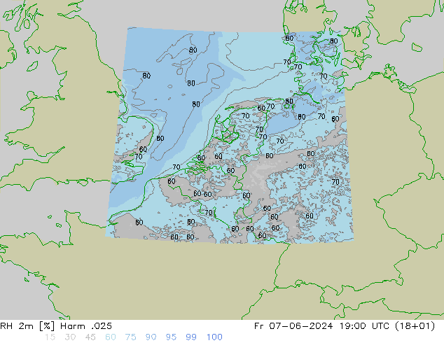 RH 2m Harm .025 Fr 07.06.2024 19 UTC