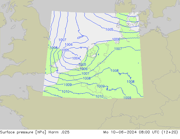 Bodendruck Harm .025 Mo 10.06.2024 08 UTC