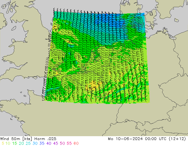 Wind 50m Harm .025 Mo 10.06.2024 00 UTC
