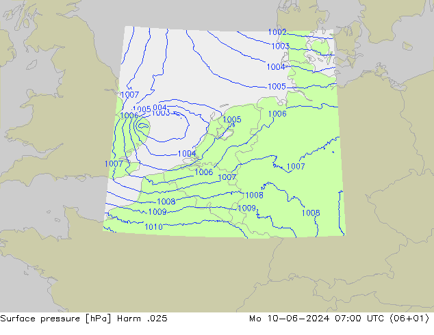 Presión superficial Harm .025 lun 10.06.2024 07 UTC