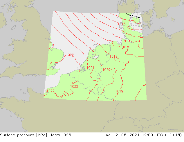 Bodendruck Harm .025 Mi 12.06.2024 12 UTC