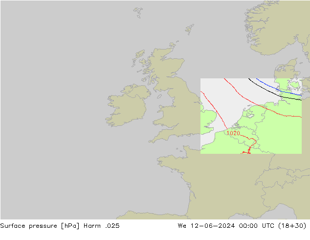 pressão do solo Harm .025 Qua 12.06.2024 00 UTC