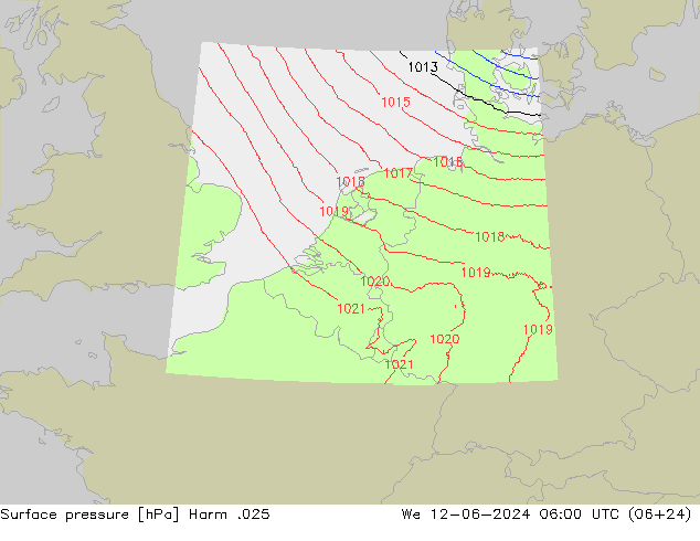 Bodendruck Harm .025 Mi 12.06.2024 06 UTC