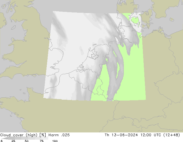 Wolken (hohe) Harm .025 Do 13.06.2024 12 UTC