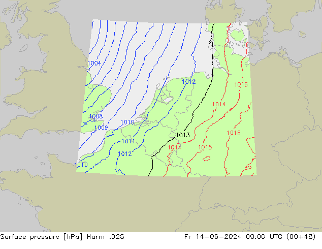 Presión superficial Harm .025 vie 14.06.2024 00 UTC