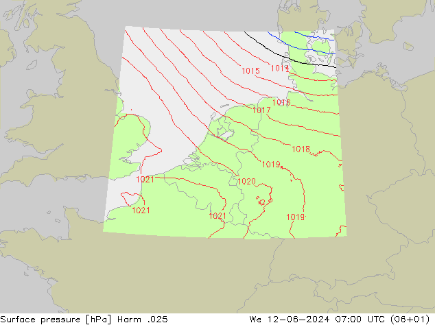 pression de l'air Harm .025 mer 12.06.2024 07 UTC