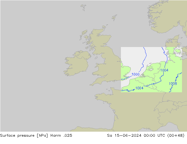 pression de l'air Harm .025 sam 15.06.2024 00 UTC