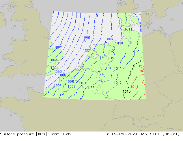 Yer basıncı Harm .025 Cu 14.06.2024 03 UTC