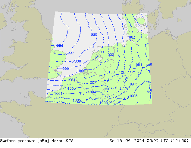 Yer basıncı Harm .025 Cts 15.06.2024 03 UTC