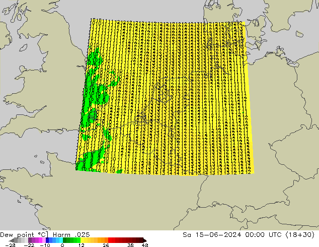 Çiğ Noktası Harm .025 Cts 15.06.2024 00 UTC