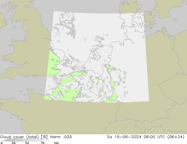 nuvens (total) Harm .025 Sáb 15.06.2024 06 UTC