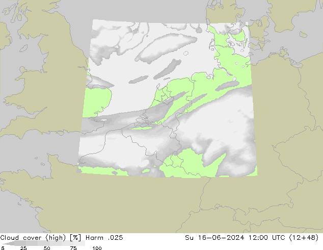 vysoký oblak Harm .025 Ne 16.06.2024 12 UTC