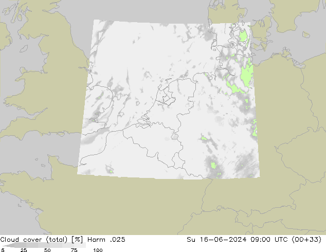 Bulutlar (toplam) Harm .025 Paz 16.06.2024 09 UTC