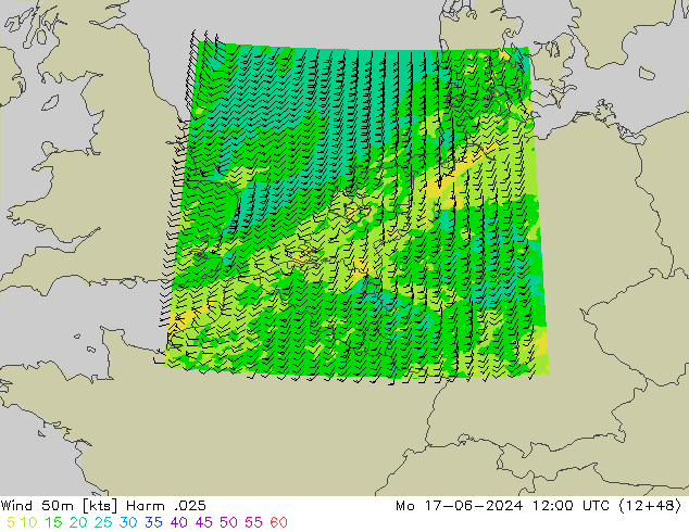 Wind 50m Harm .025 Mo 17.06.2024 12 UTC